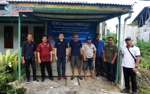 GRC BOARD CARE FOR THE CIANJUR EARTHQUAKE